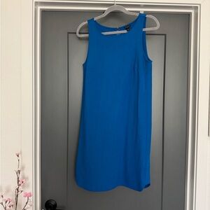 Ann Taylor Vibrant Blue Mini Dress